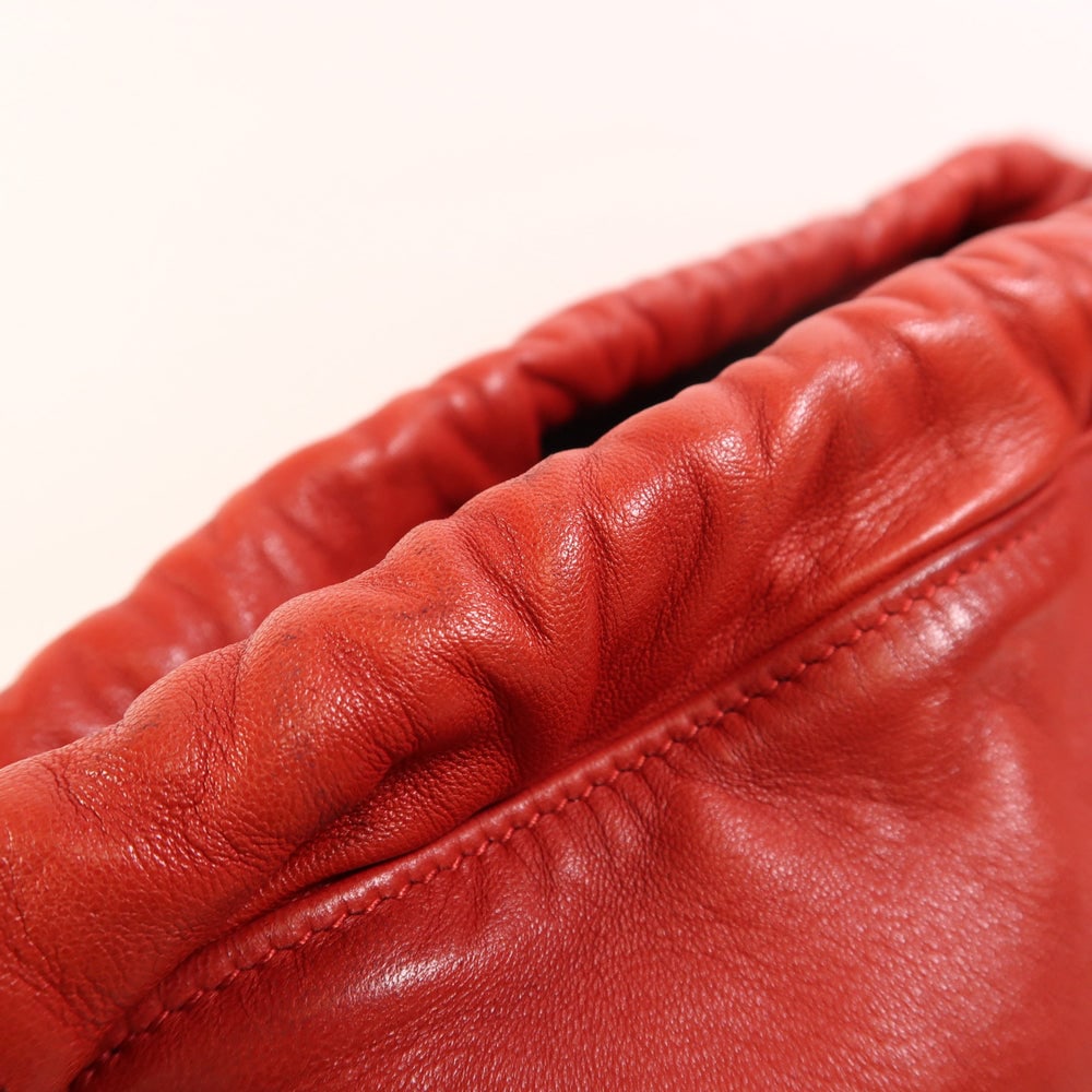 Saint Laurent Teddy Bucket Red - 16