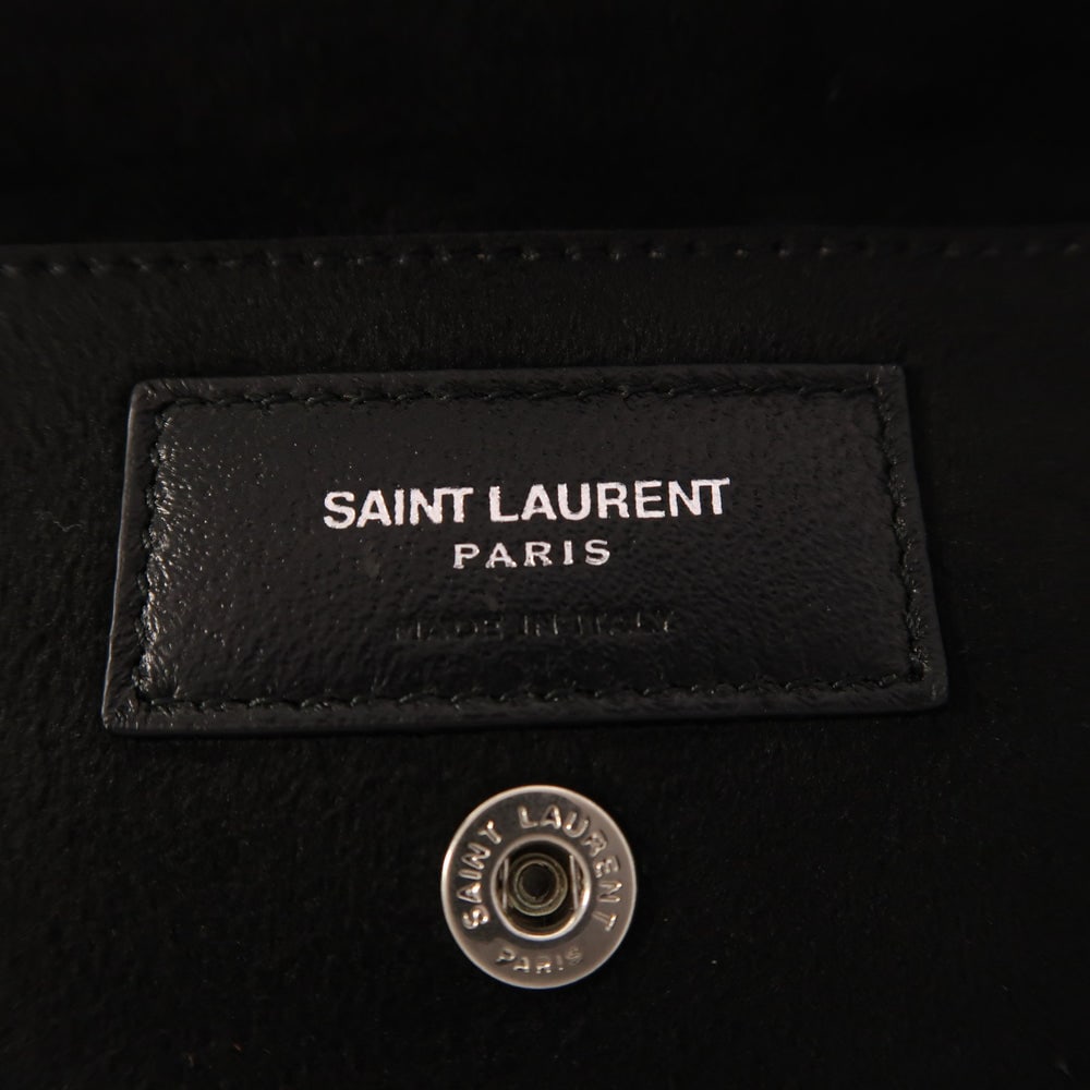 Saint Laurent Teddy Bucket Red - 6