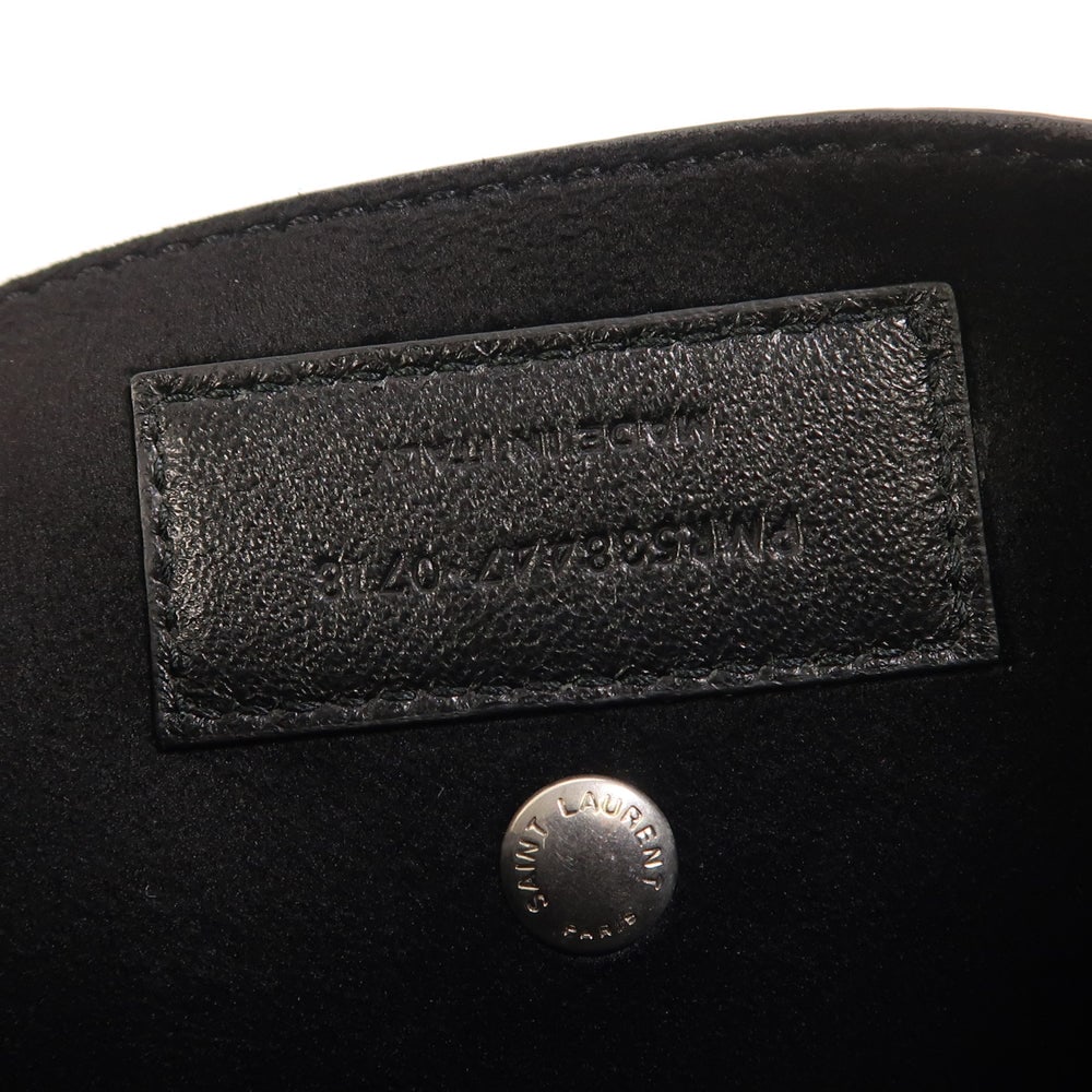 Saint Laurent Teddy Bucket Red - 7