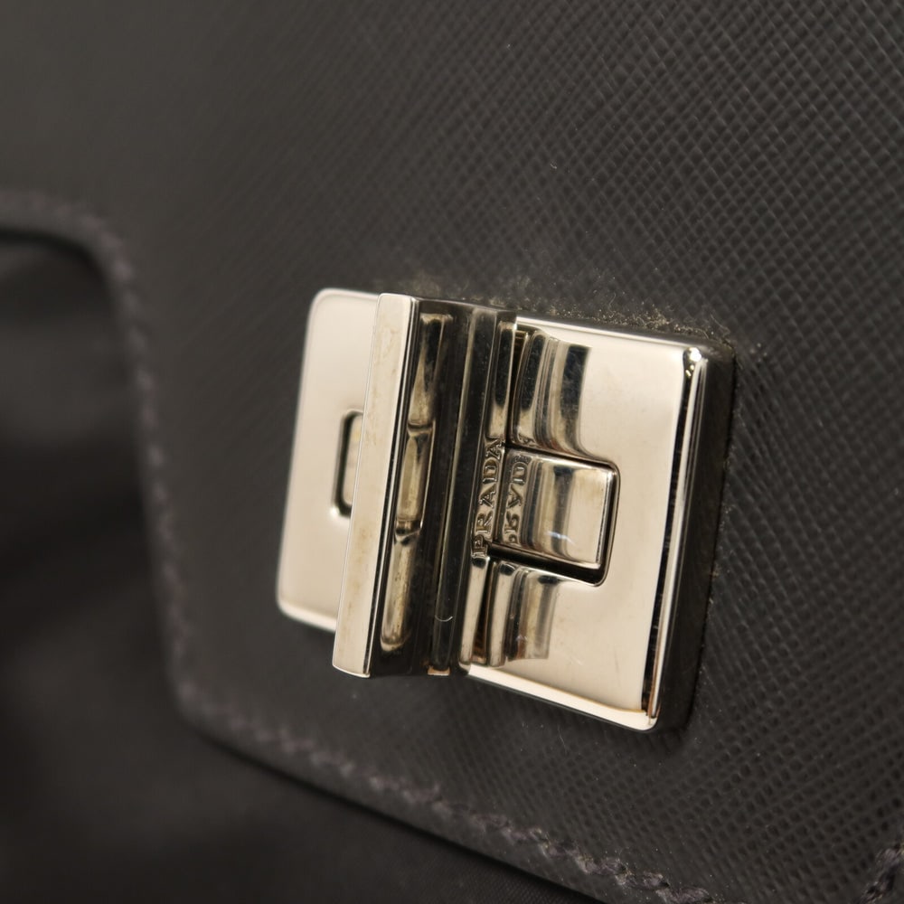 Prada Nylon Handbag Black - 10