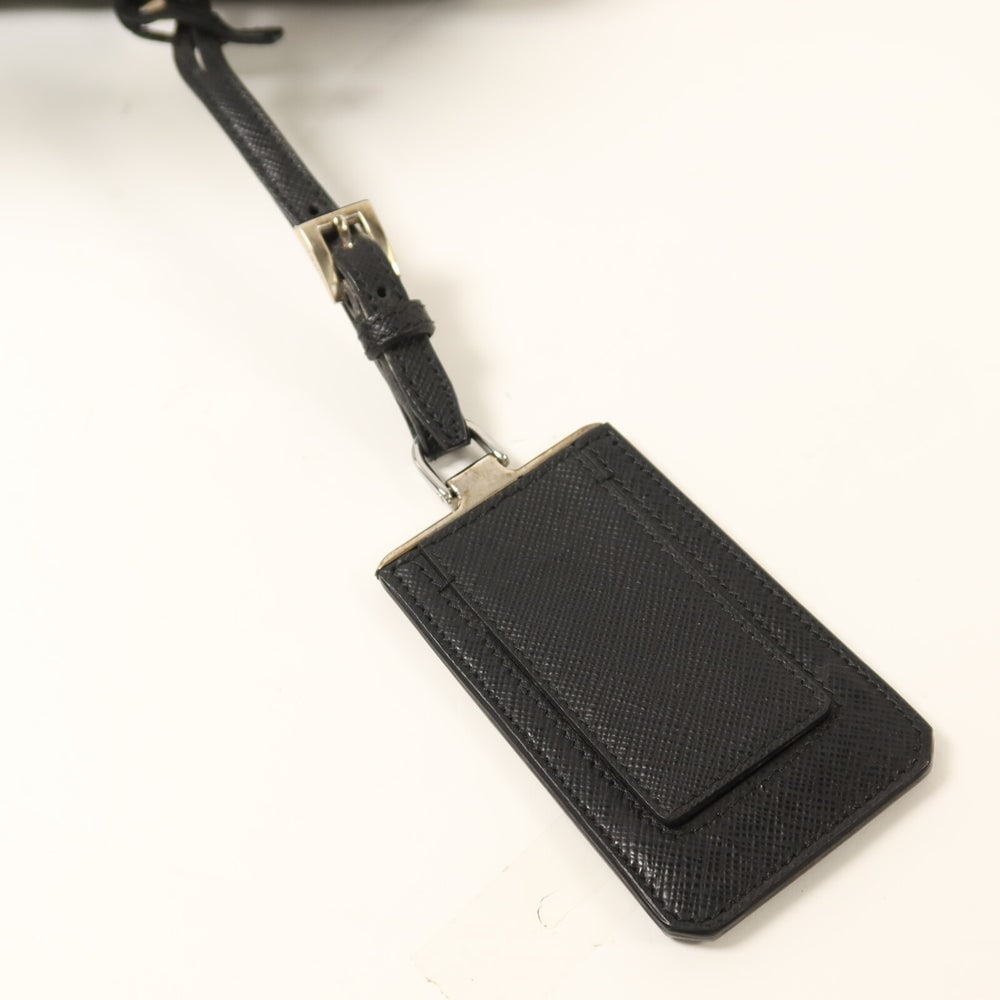 Prada Nylon Handbag Black - 17