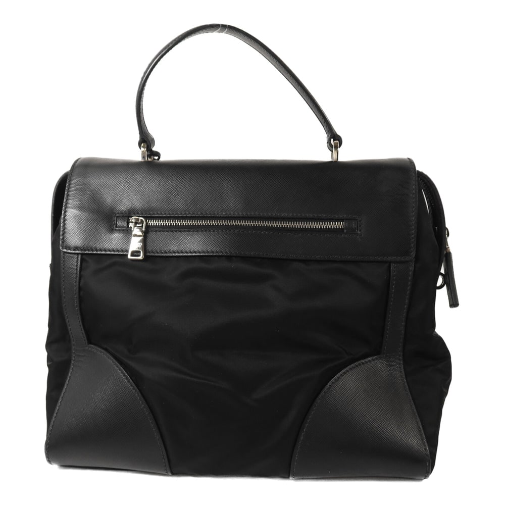 Prada Nylon Handbag Black - 2