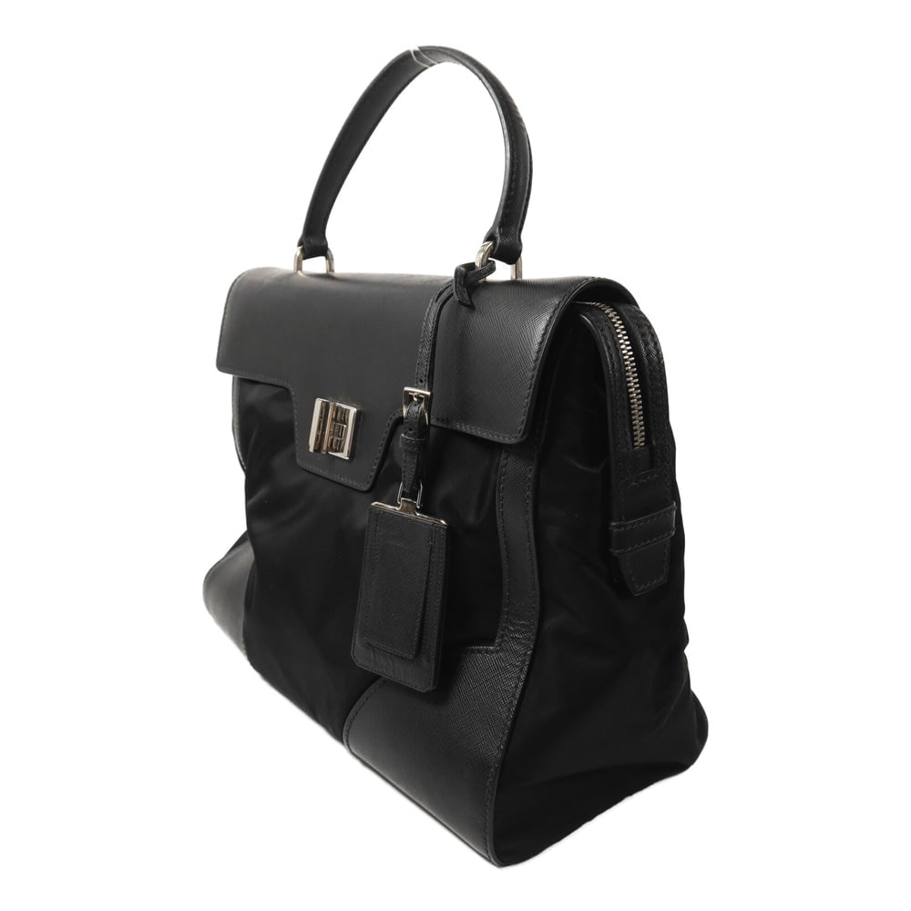 Prada Nylon Handbag Black - 3