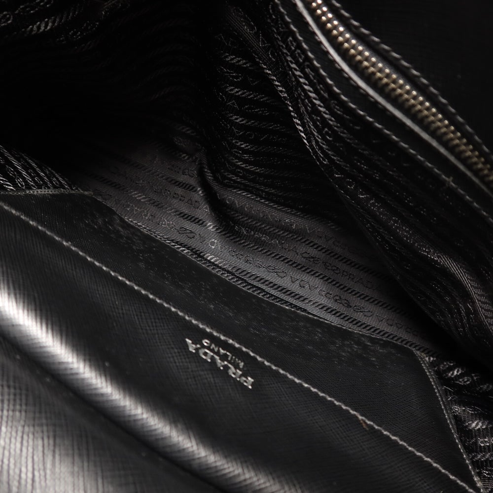 Prada Nylon Handbag Black - 5