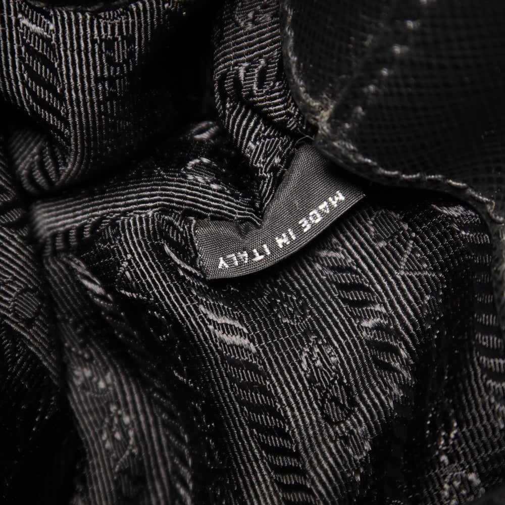 Prada Nylon Handbag Black - 7