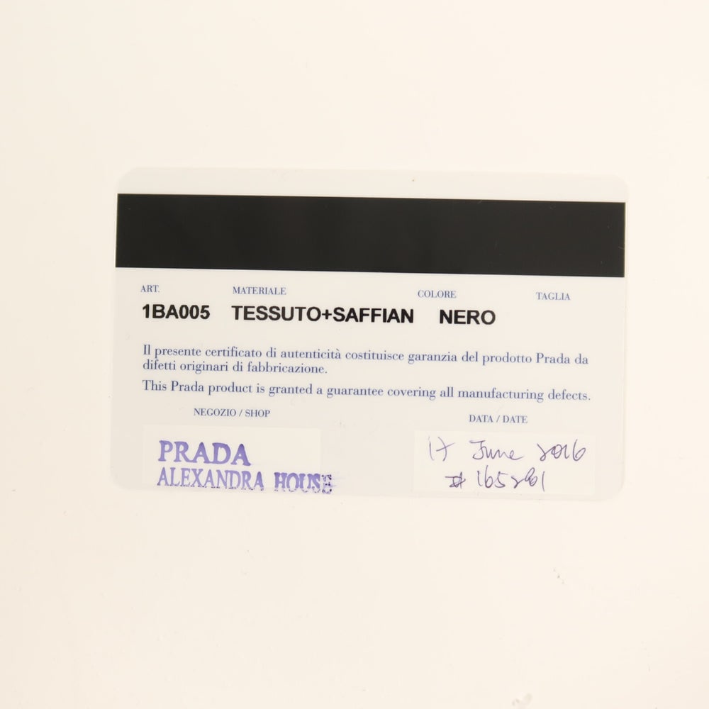Prada Nylon Handbag Black - 9