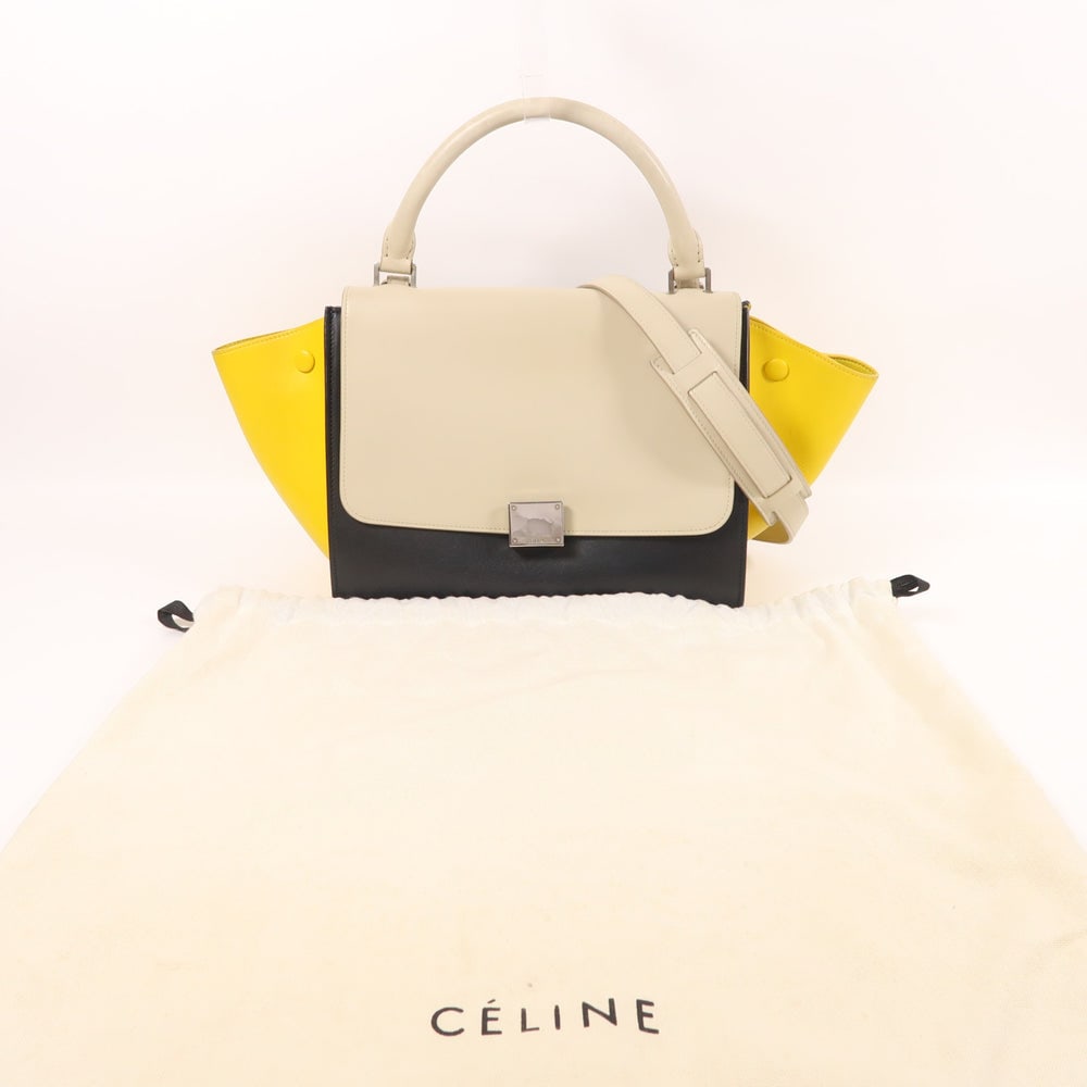 Celine Trapeze 2 Way Grey - 9