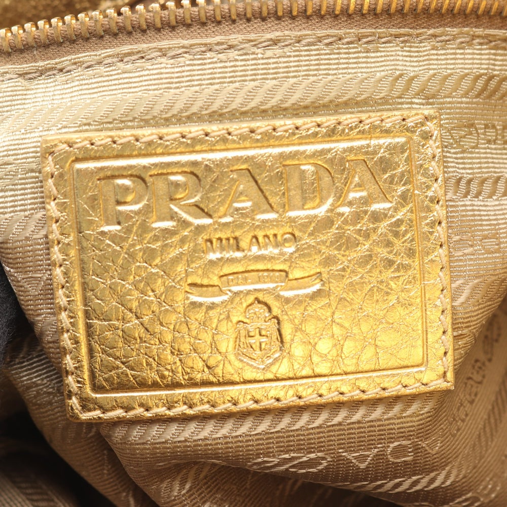 Prada Logo Jacquard 2WAY Beige - 4