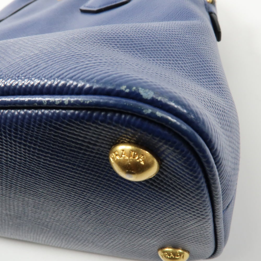 Prada Blue Leather 2Way Bag - 13
