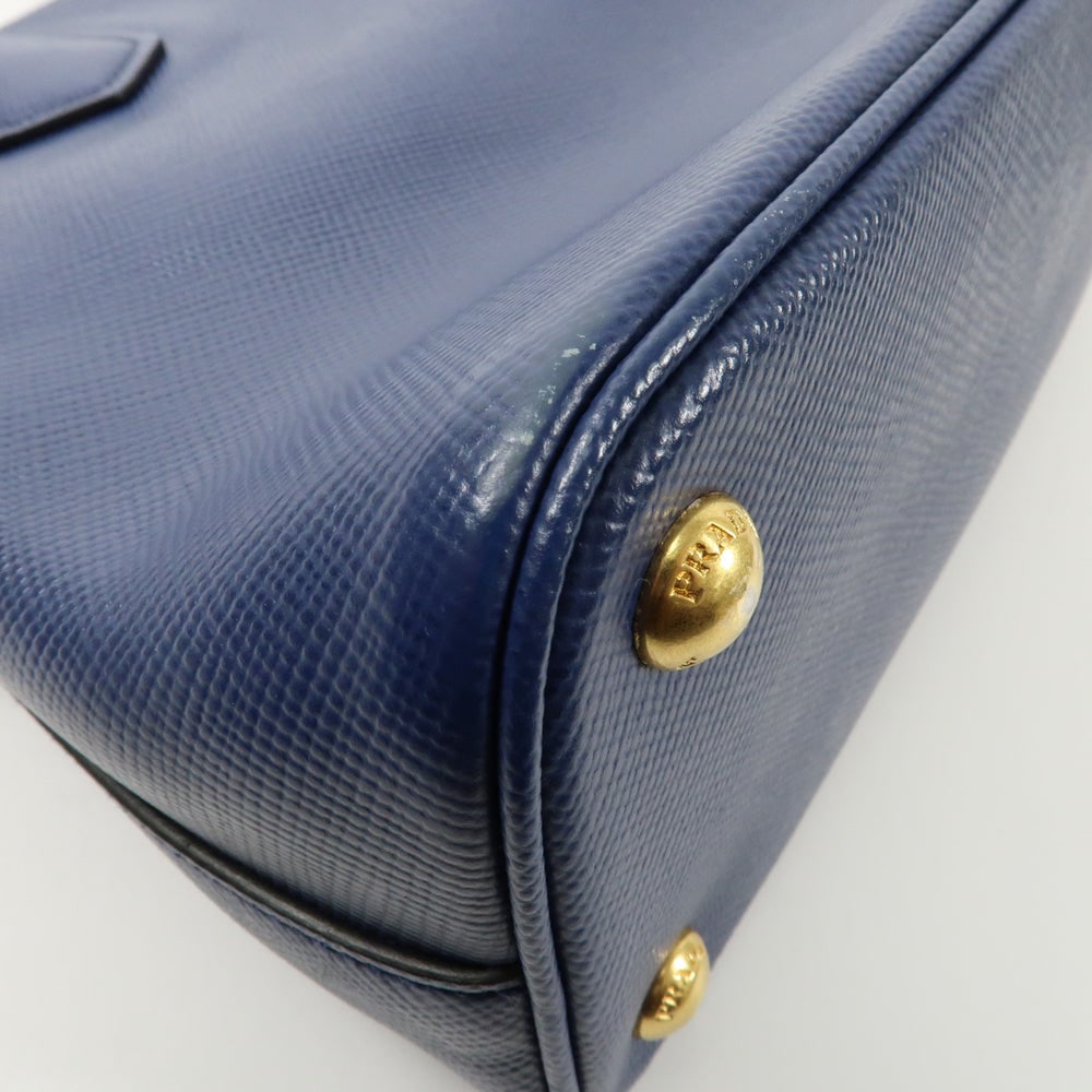 Prada Blue Leather 2Way Bag - 14