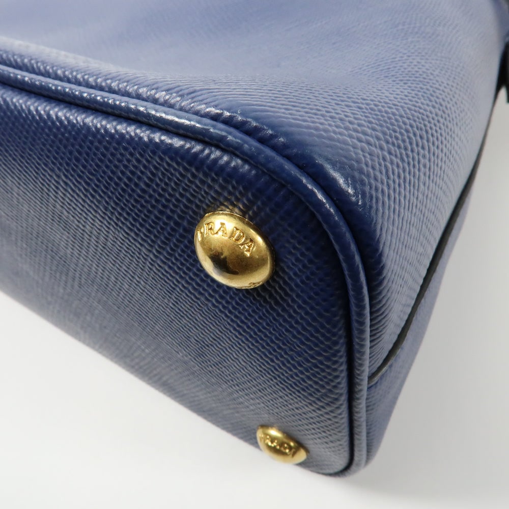 Prada Blue Leather 2Way Bag - 15
