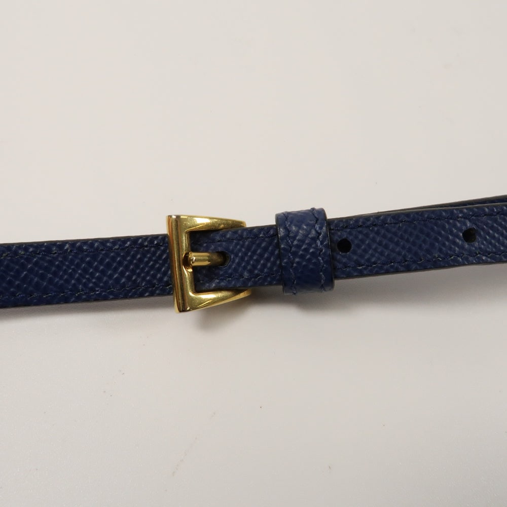 Prada Blue Leather 2Way Bag - 17