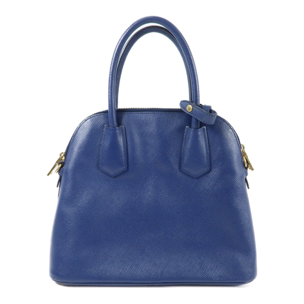 Prada Blue Leather 2Way Bag - 2