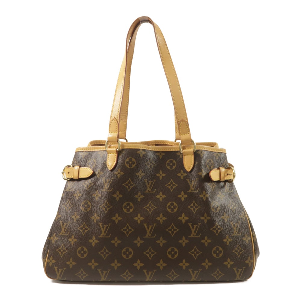 Louis Vuitton Batignolles Horizontal: Batignolles Horizontal shoulder bag in brown Monogram canvas. Includes storage bags. Size 29 to 37.5 x 24 x 11 cm.