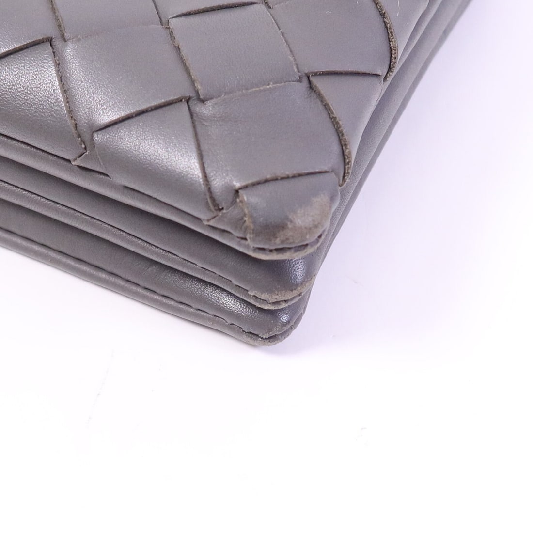 Bottega Shoulder Bag Gray - 12
