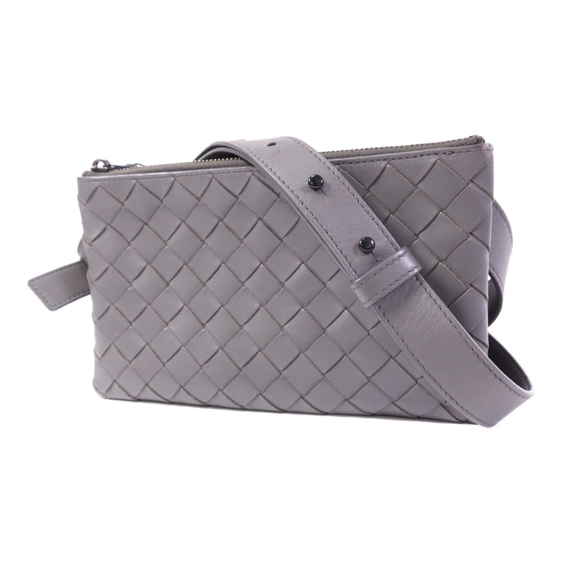Bottega Shoulder Bag Gray - 3