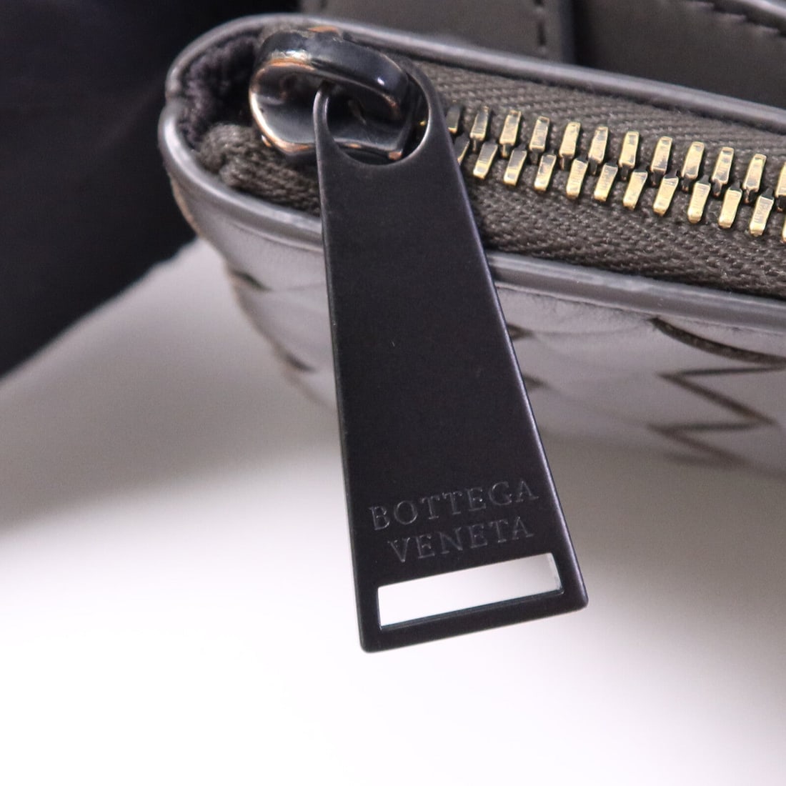 Bottega Shoulder Bag Gray - 9