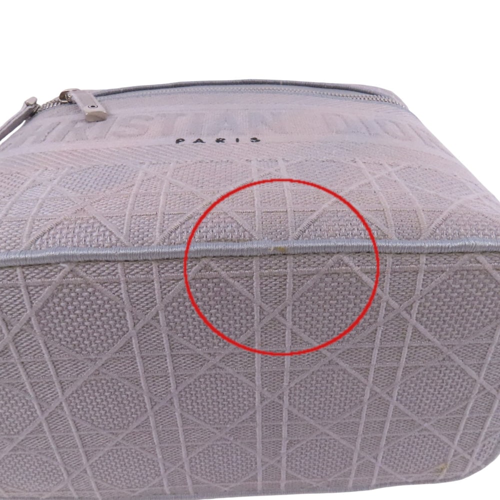 Dior Vanity Case Canvas Grey - 16