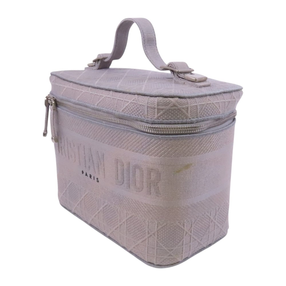 Dior Vanity Case Canvas Grey - 3