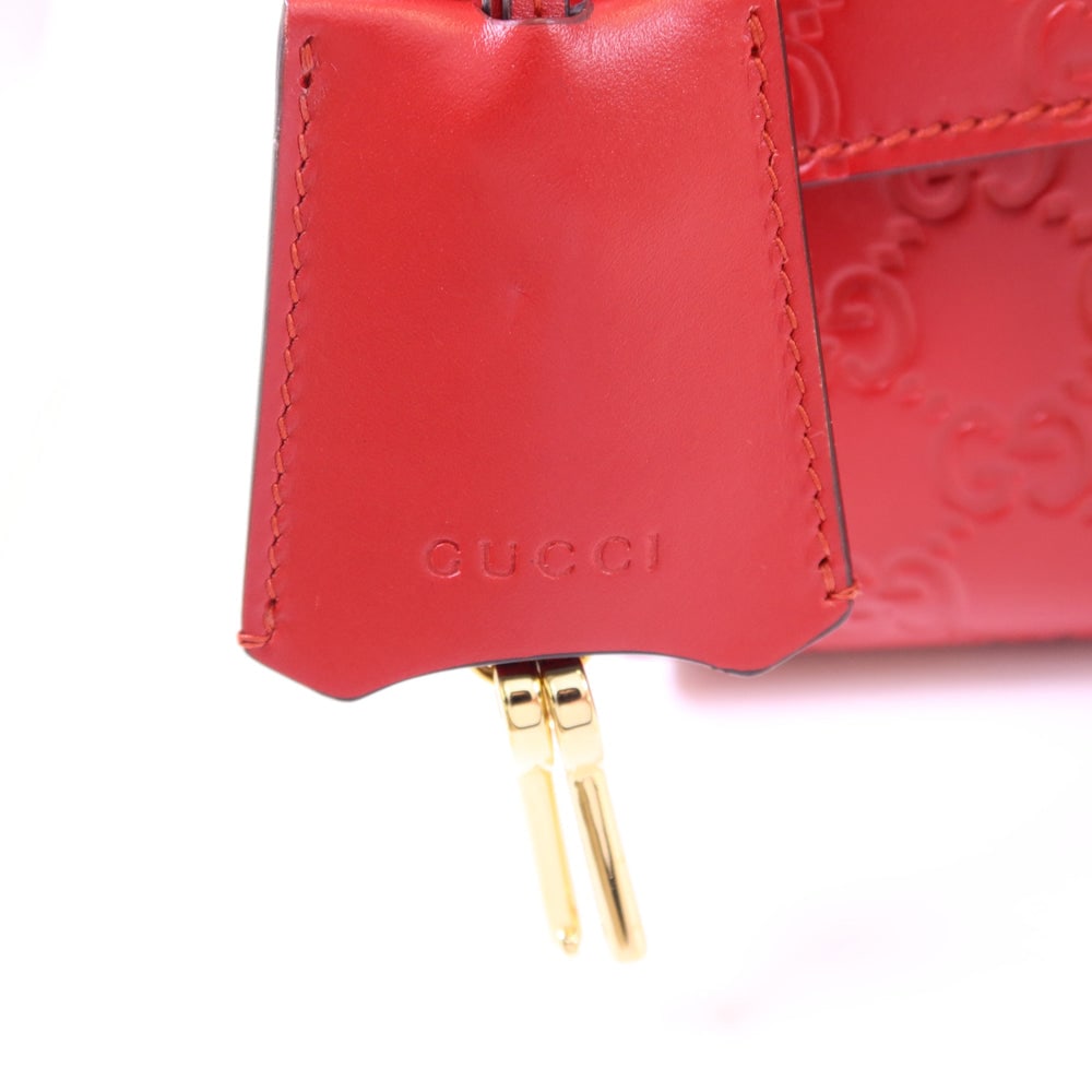 Gucci Padlock Chain Bag Red - 13