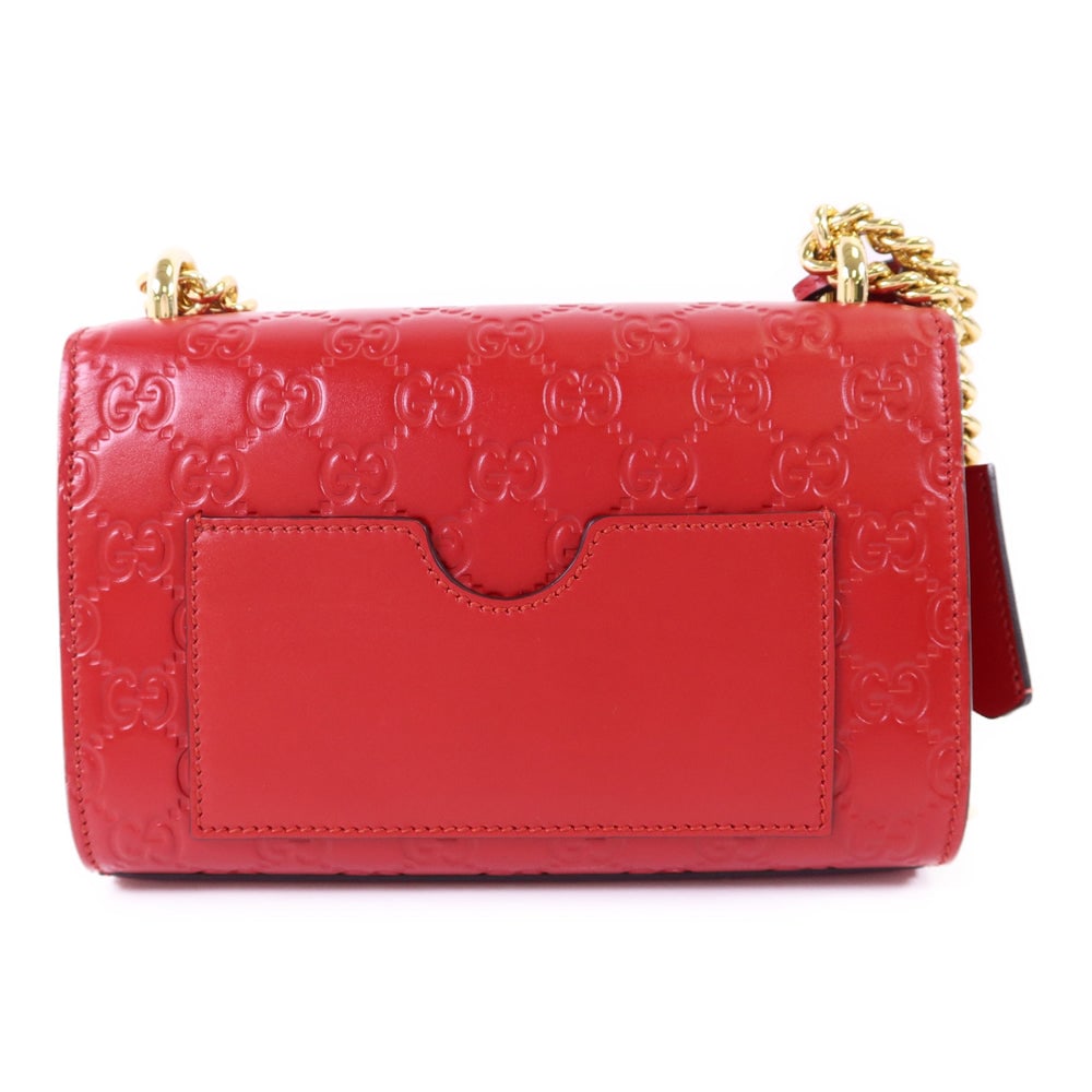 Gucci Padlock Chain Bag Red - 2