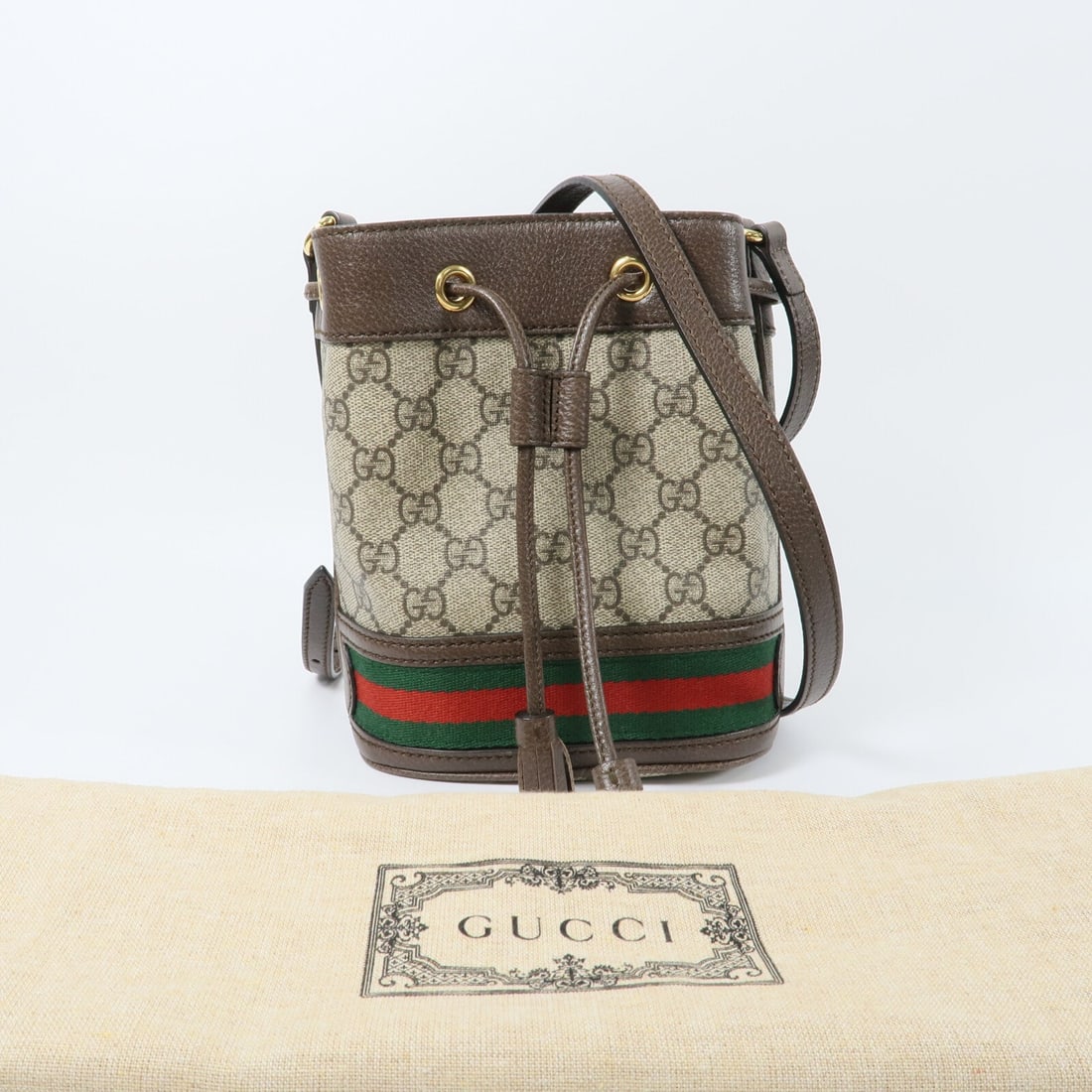 Gucci Ophidia Mini Bucket Brown - 9