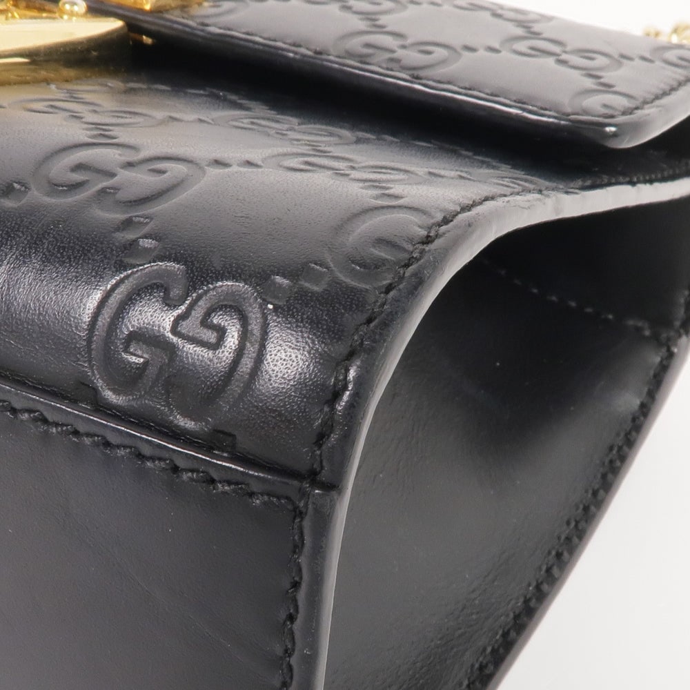 Gucci Padlock Small Chain Black - 10