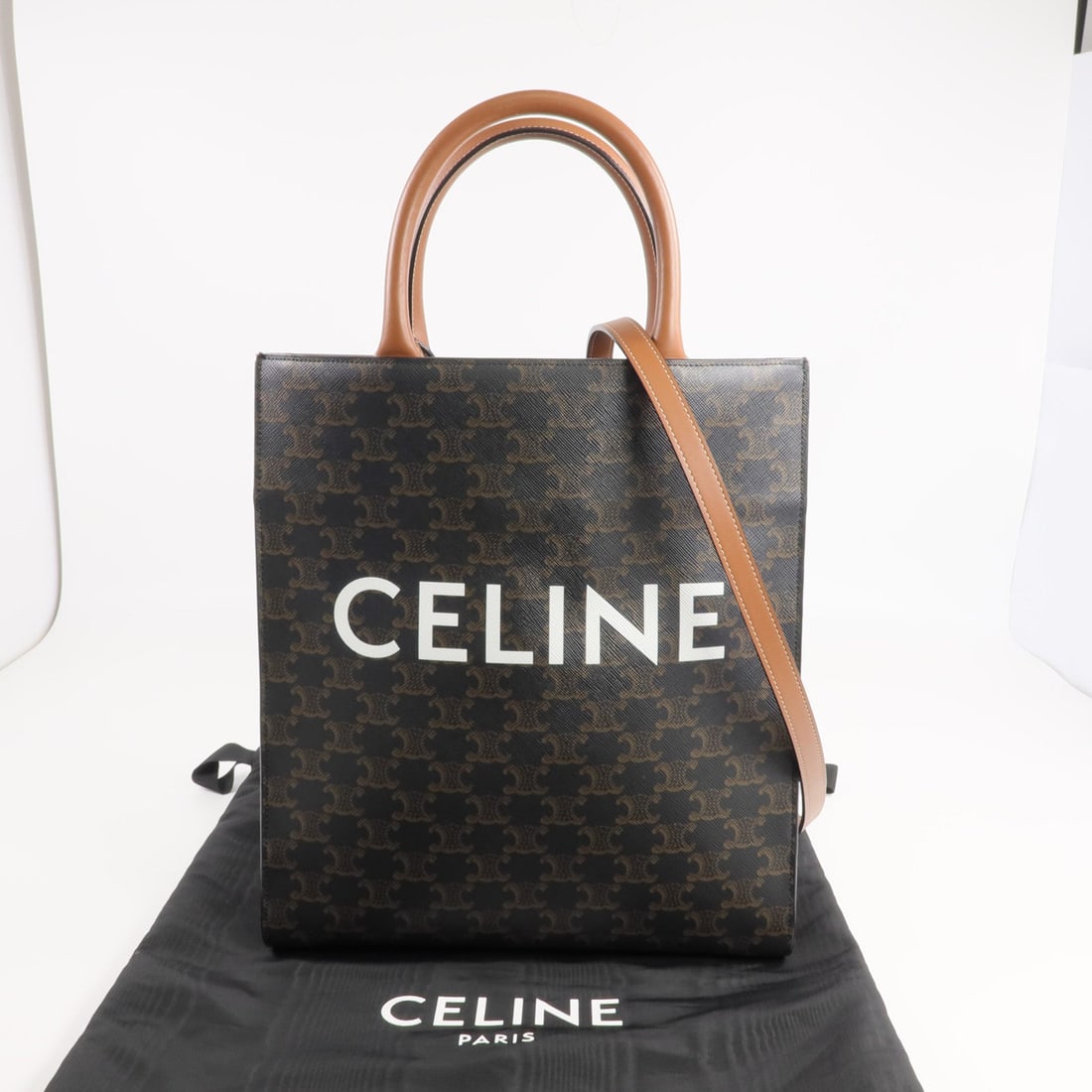 Celine Triomphe Cabas Vertical - 10