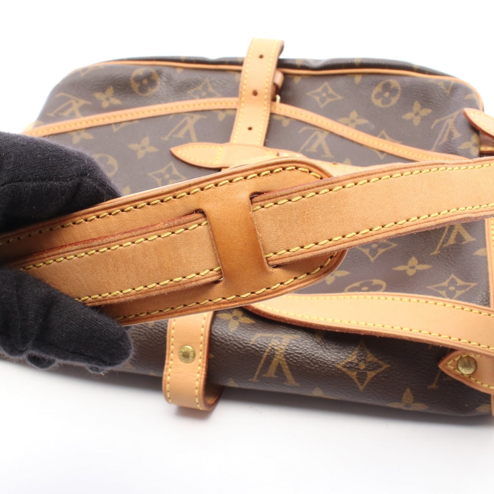 LV Saumur 30 Monogram Shoulder - 9