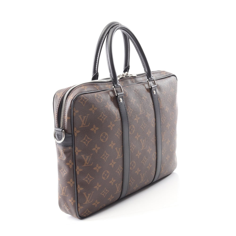 LV PDV PM Briefcase Brown Black - 2
