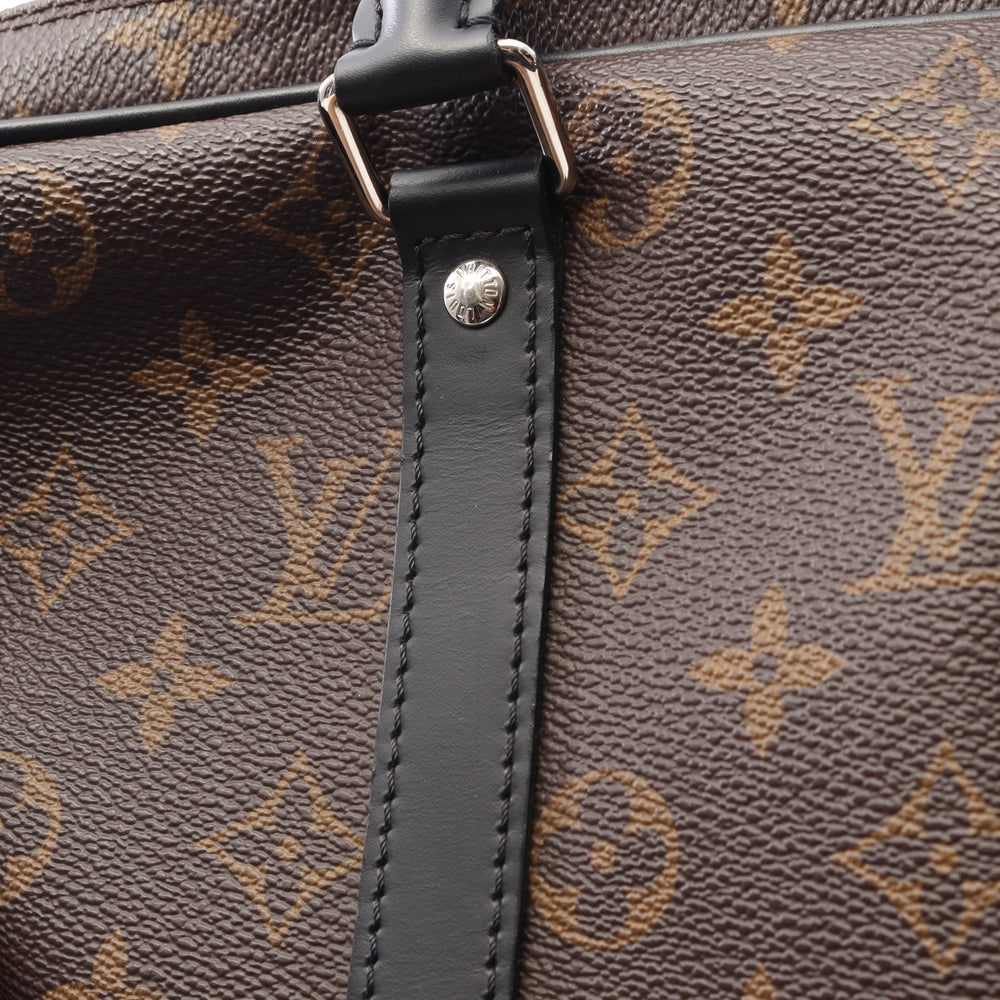 LV PDV PM Briefcase Brown Black - 9
