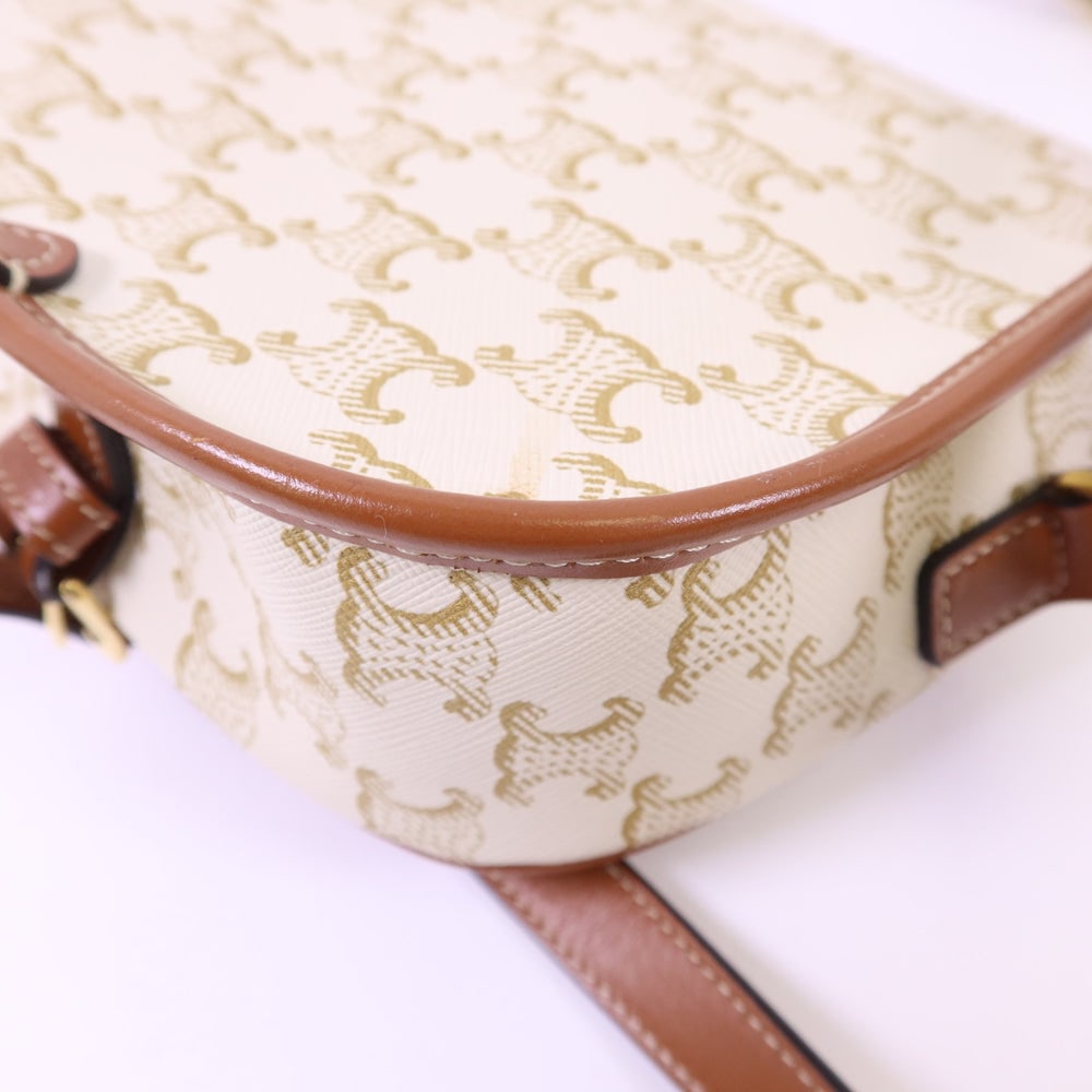 Celine Folco Shoulder White - 13