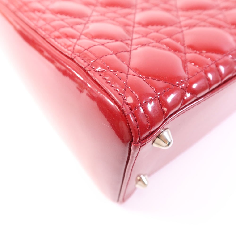 Dior Lady Dior Large Red - 14