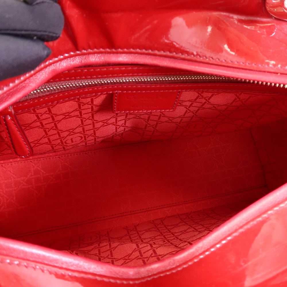 Dior Lady Dior Large Red - 5