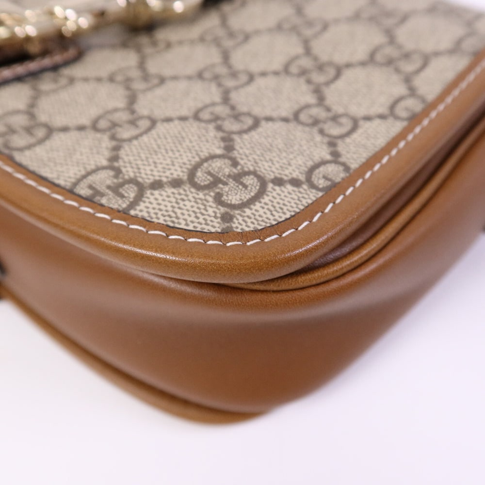 Gucci GG Emblem Mini Brown - 11