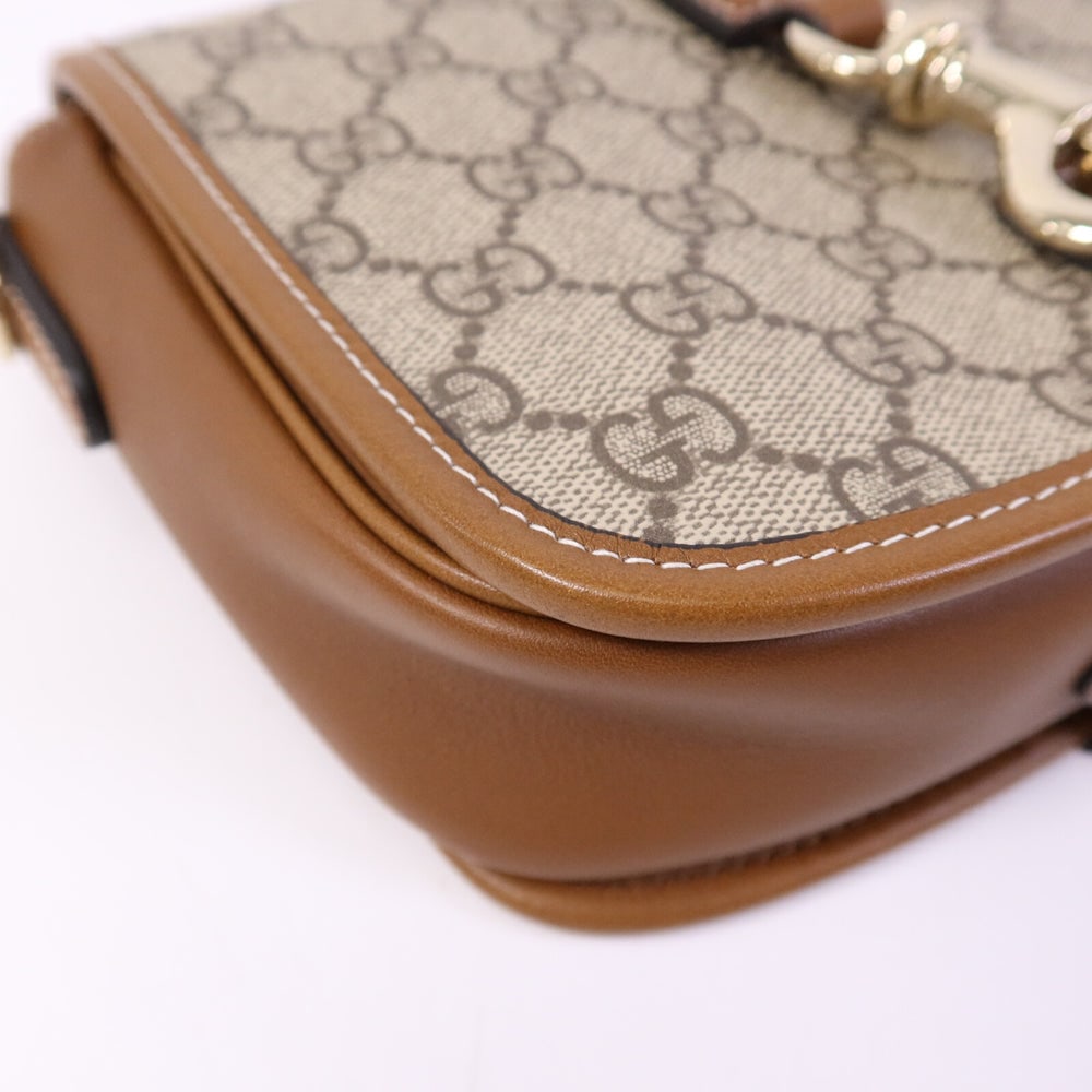 Gucci GG Emblem Mini Brown - 12
