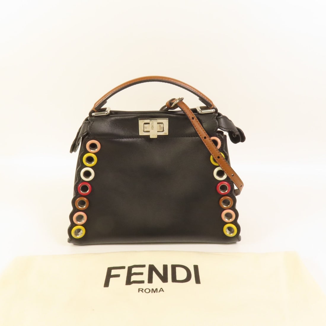 Fendi Mini Peekaboo 2 Way - 13