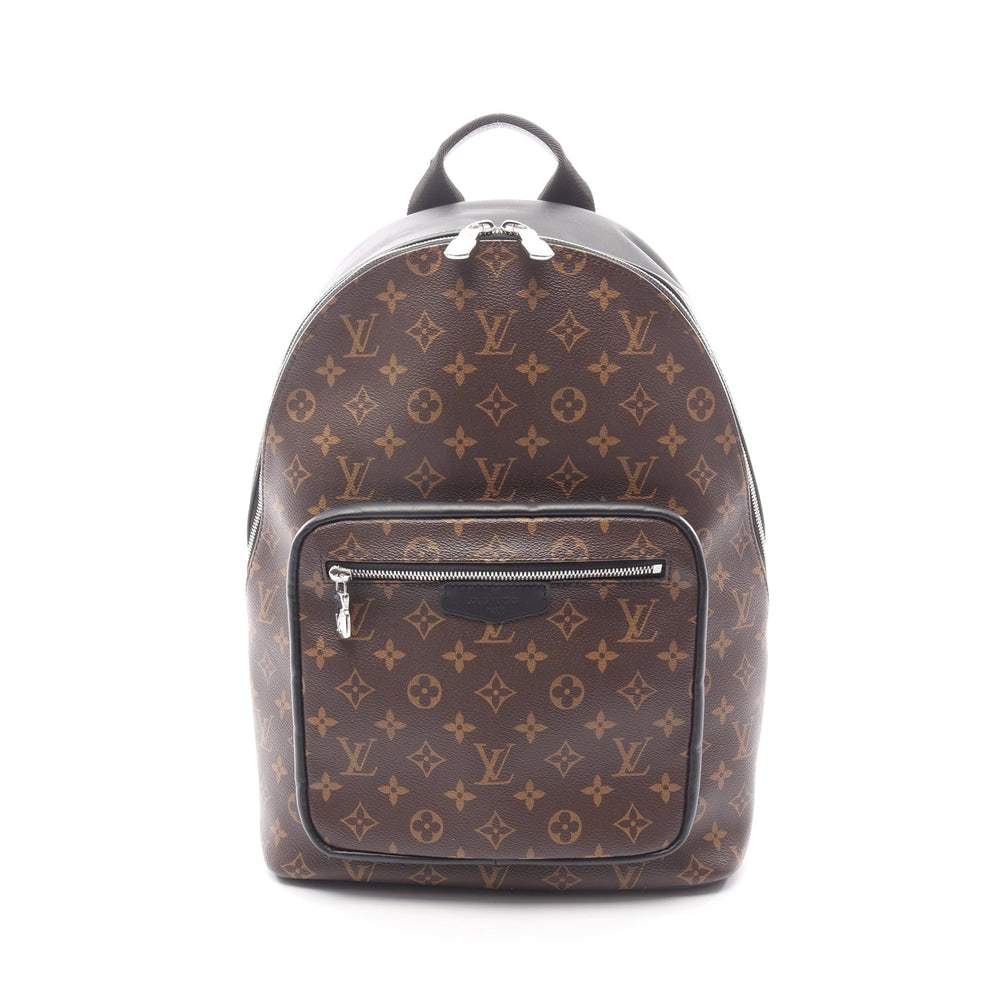 Louis Vuitton Josh NV Backpack: Brown and black monogram macassar backpack.