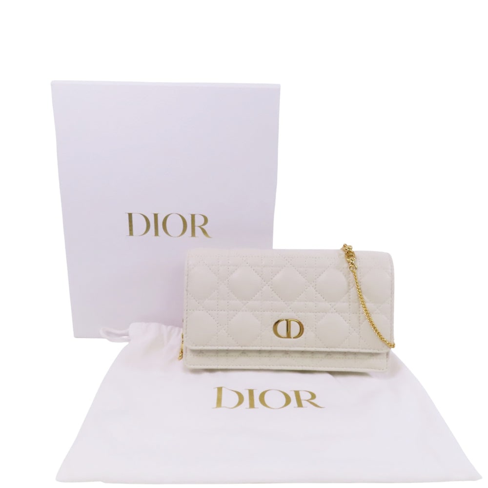Dior Caro Pouch White - 10