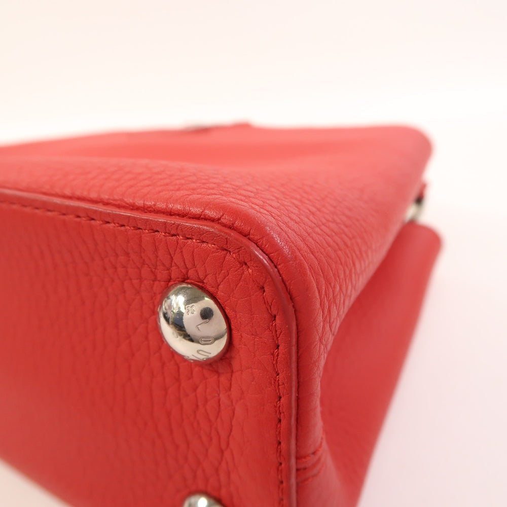 LV Capucines BB Ruby Red - 9