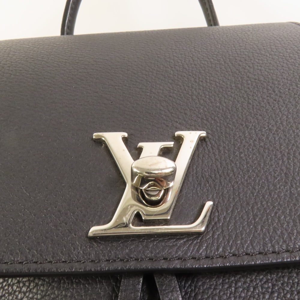 LV Lock Me Backpack Black - 7