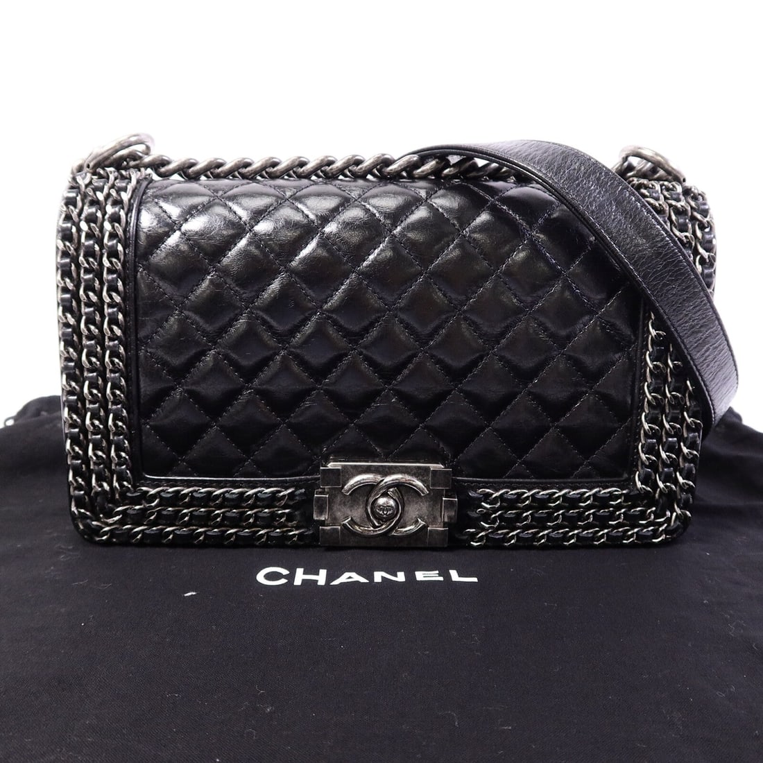 Chanel Boy 25 Chain Bag - 2