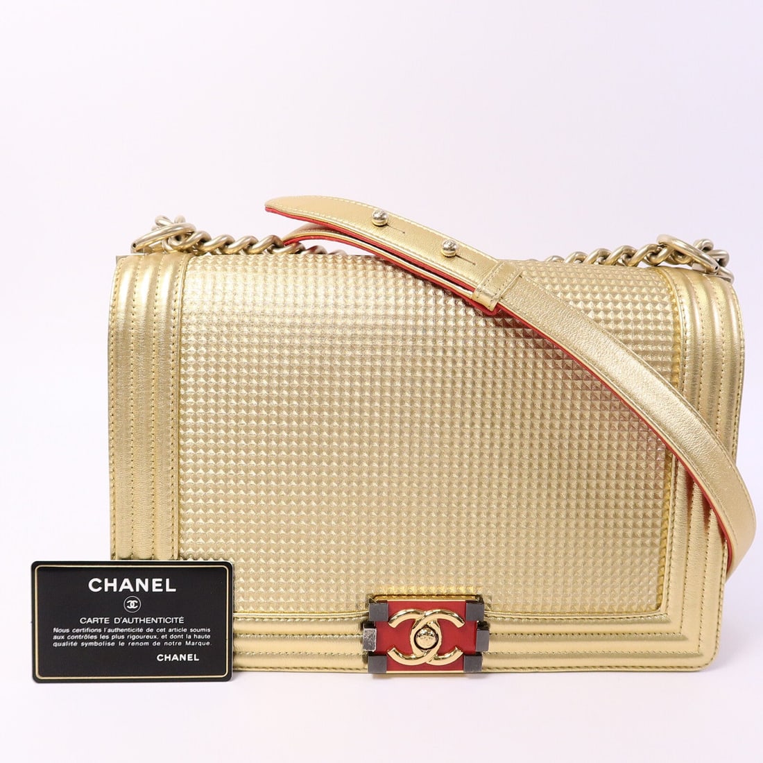 Chanel Boy 30 Chain Bag - 10