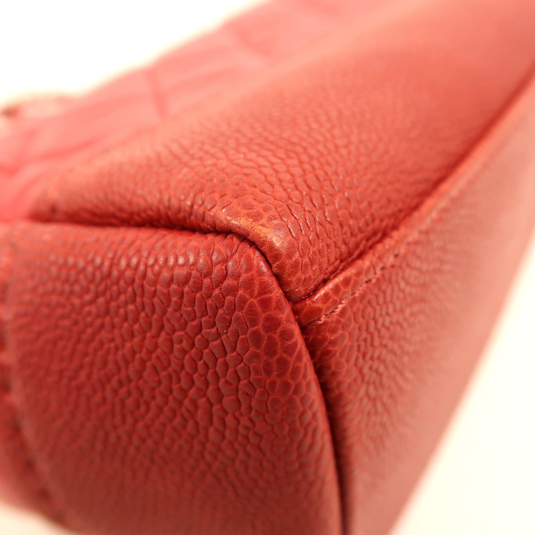 Chanel Chain Shoulder Bag Red - 14