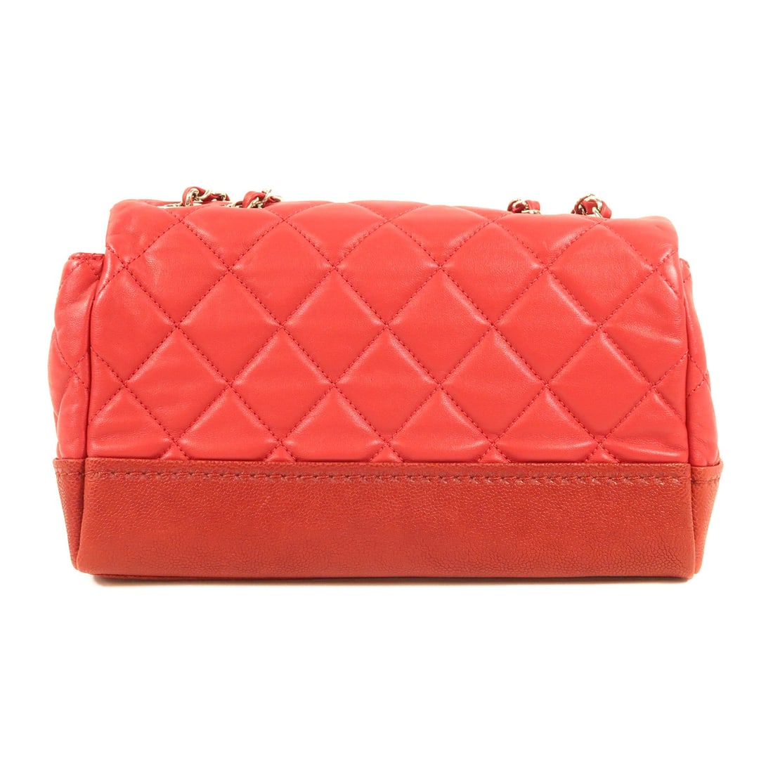 Chanel Chain Shoulder Bag Red - 2