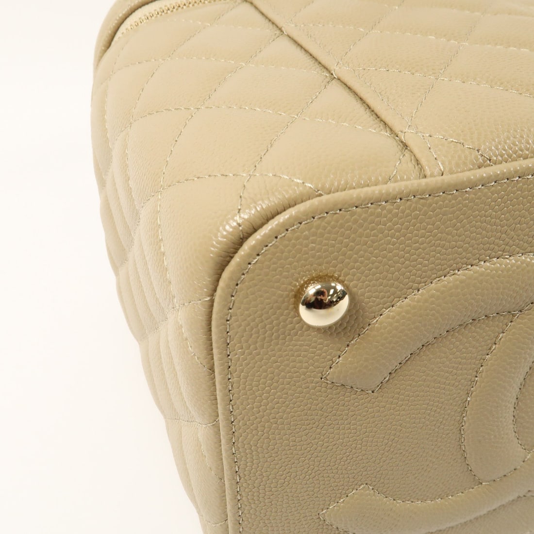 Chanel Vanity Case AS2362 Beige - 12