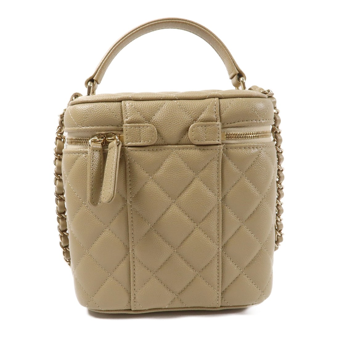 Chanel Vanity Case AS2362 Beige - 2