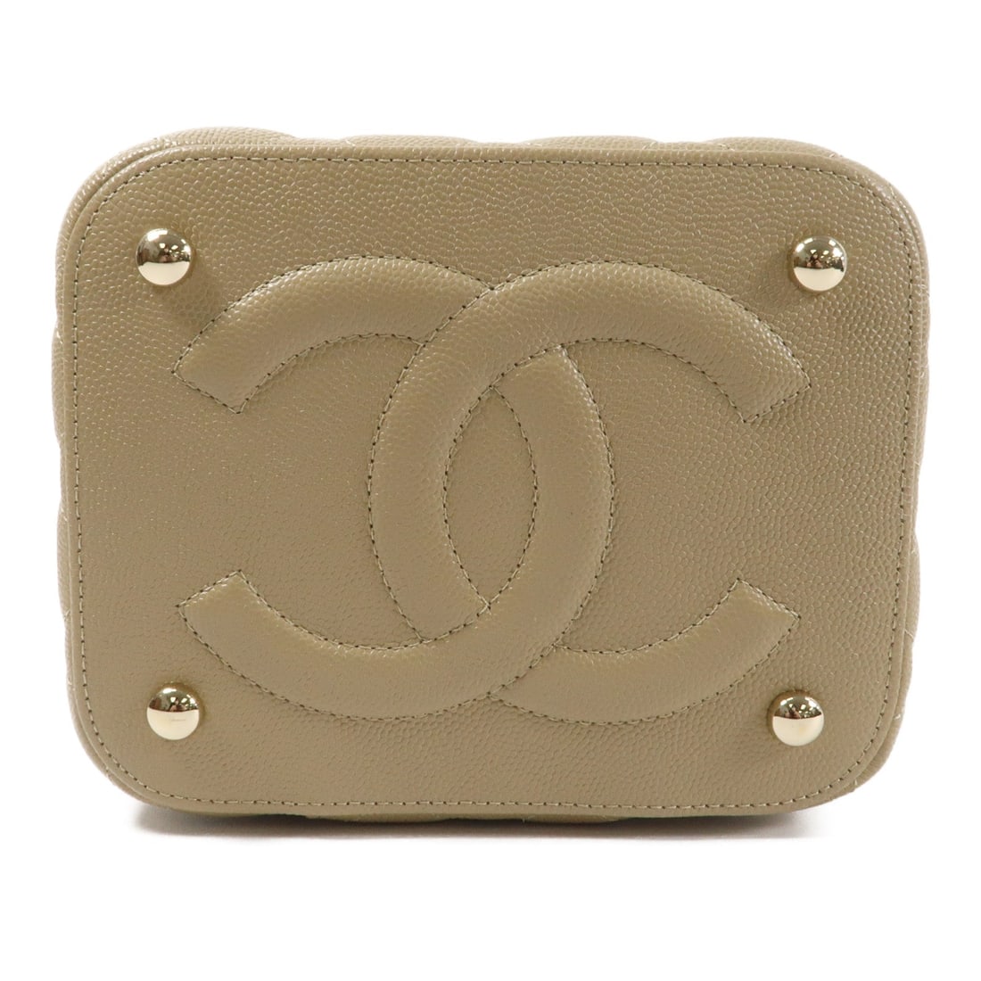 Chanel Vanity Case AS2362 Beige - 4