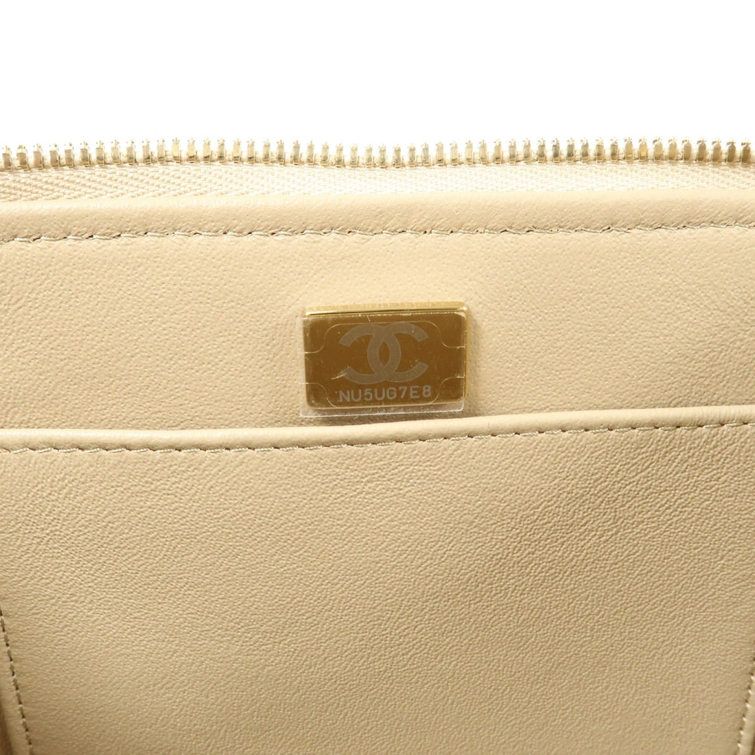 Chanel Vanity Case AS2362 Beige - 9