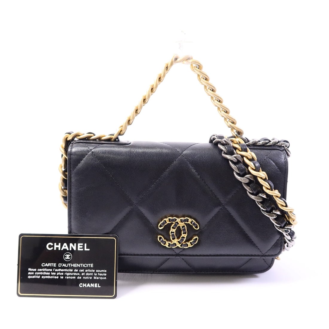 Chanel 19 WOC Black - 10